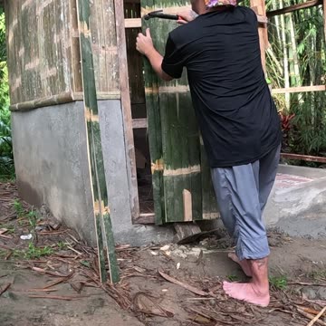 From Bamboo to Door 🌿 | Expat Builds the Filipino Way 🇵🇭 | Farm Life in the Philippines