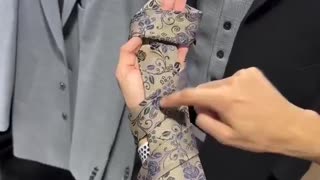 How old were you when you learned how to tie a tie in only 3 moves?