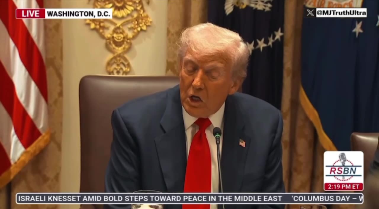 BRICS was an attack on the US Dollar, and I said, you want to play that game?