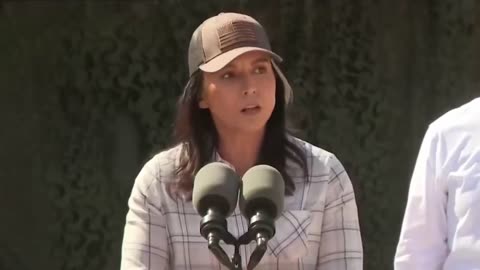 Tulsi Gabbard's Full Speech At The US-Mexico Border