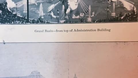 1893 Chicago World's Fair - ORIGINAL PICTURE BOOK