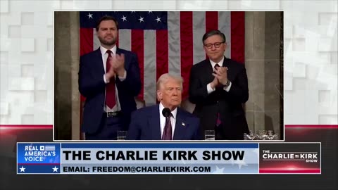 Charlie Kirk Reveals His Favorite Moments From Trump's Speech