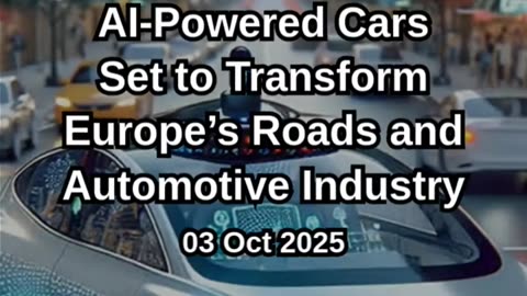 Revving Up Europe’s Future with AI-Powered Cars
