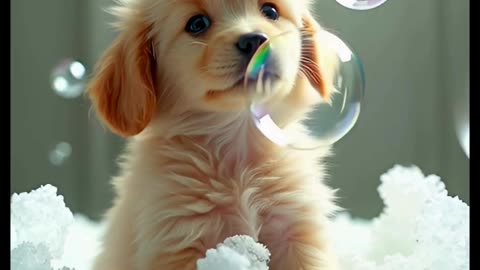 🐾 “Cute Puppy Bath Time 🛁 | Tiny Puppy Bath Reactions | Funny Dog Moments”