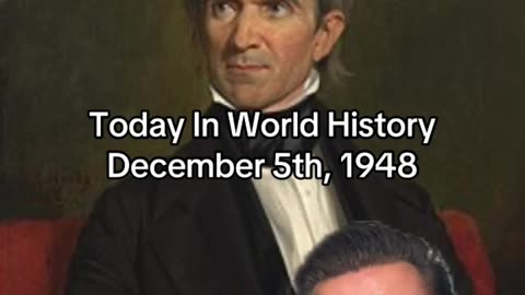 THE HISTORIC MOMENT OF DECEMBER 5th, 1848