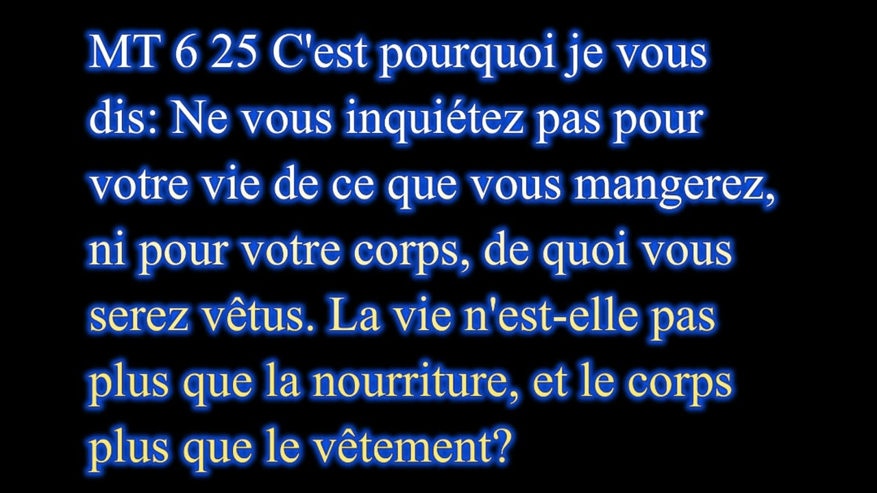 Fait tu confiance en Dieu ?