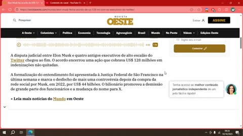 Elon Musk faz acordo de US$ 128 mi com ex-executivos do Twitter.mp4