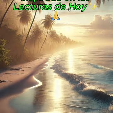 🙏✨Oración Inspirada en las Lecturas de Hoy ✨🙏