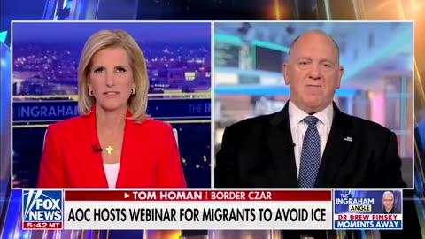 ICE Director Tom Homan Announces He Has Referred AOC to the Department of Justice for Investigation