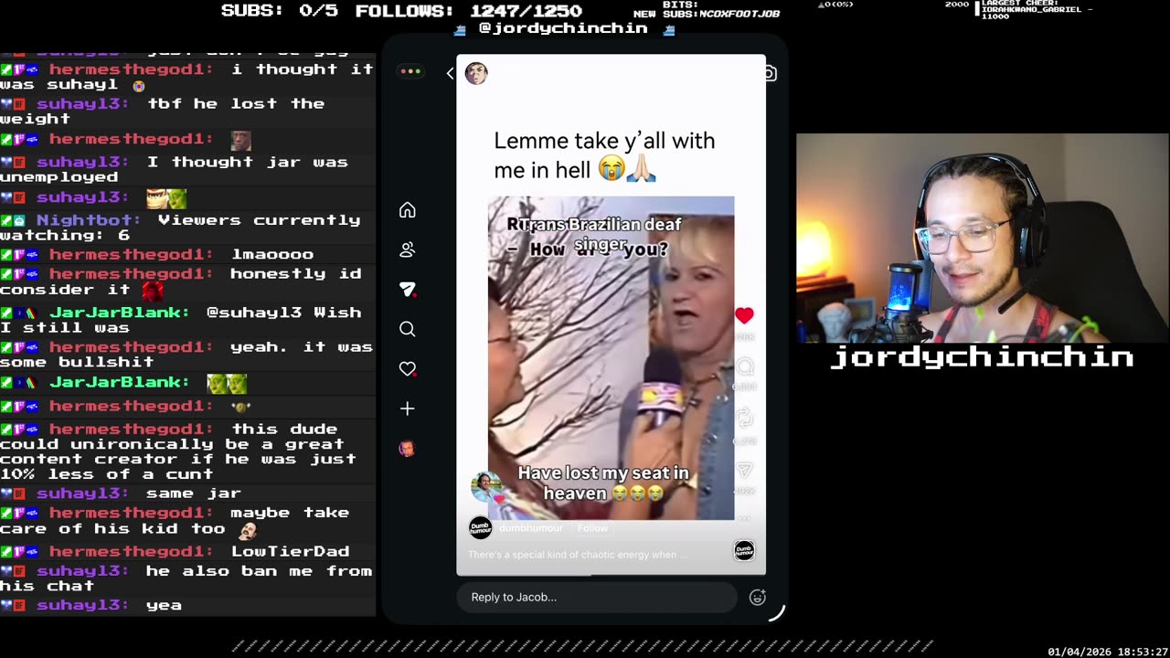 ⛴ SOMALIAN SUNDAY⛴ | 🔴LIVE ➤ twitch.tv/jordychinchin