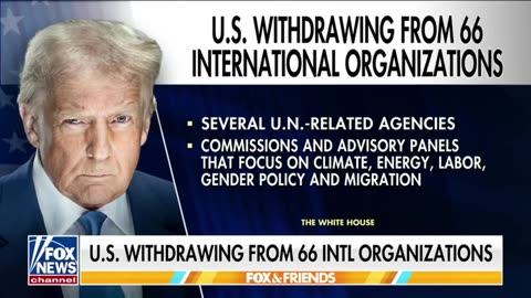 President Trump just PULLED OUT the United States from 66 international