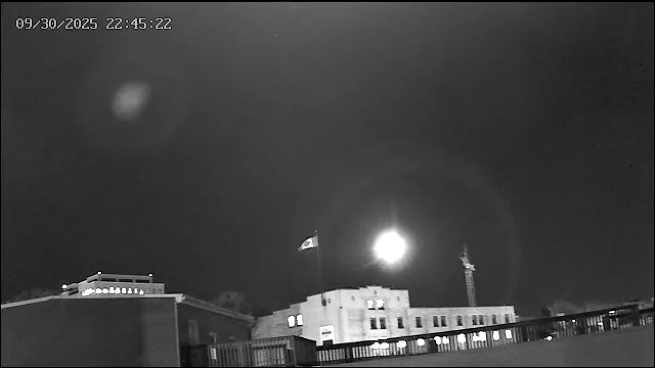 Saint John New Brunswick Canada Flag blowing