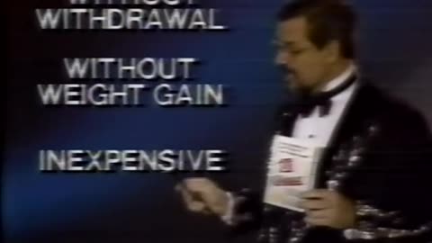 Cigarrest TV Commercial from 1987 w/Magicial Harry Blackstone