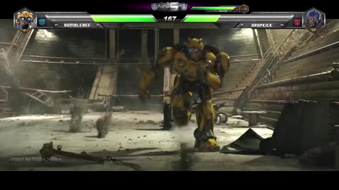 14. Bumblebee vs Shatter & Dropkick with Healthbars