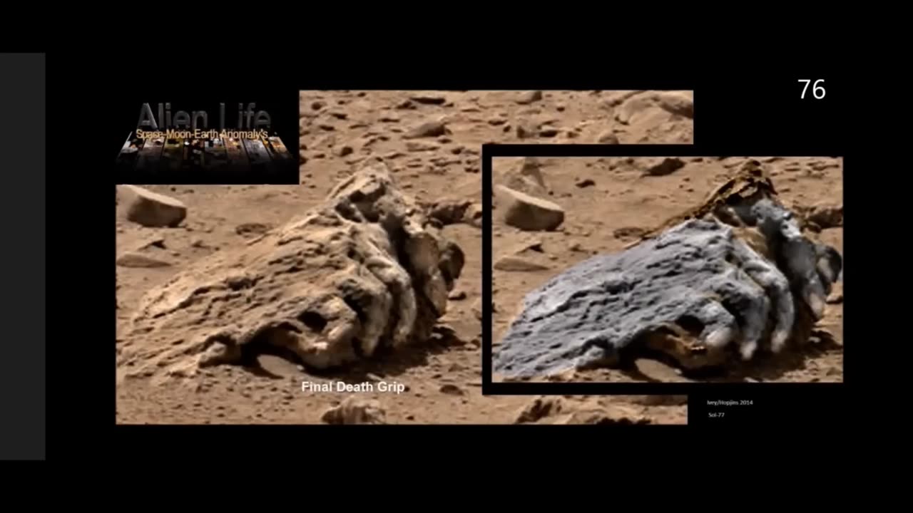 Anomalies de Mars racontées en 100 images