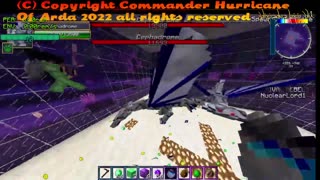 Minecraft mob battle Gabriel vs cephadrome