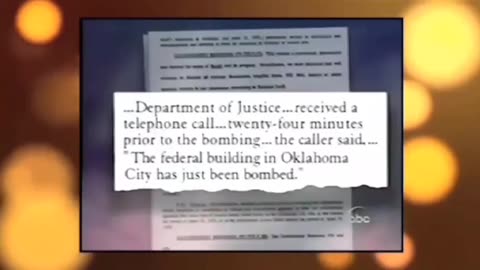 The false flag aspects of the OKC bombing