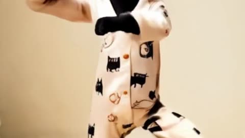 Funny cat dance