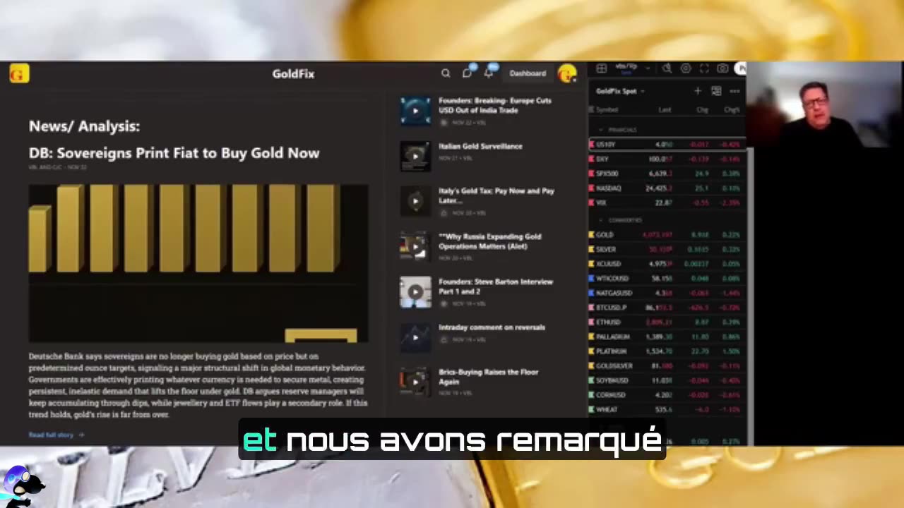 LA RUÉE VERS l'OR PASSE À LA VITESSE SUPÉRIEURE