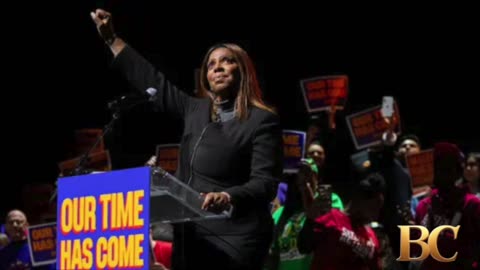 New York Attorney General Letitia James, facing fraud charges, strikes defiant tone at Mamdani rally