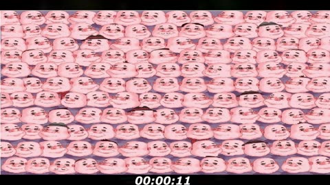 Pig puzzle: Can you find a pig here? Only few people can do this