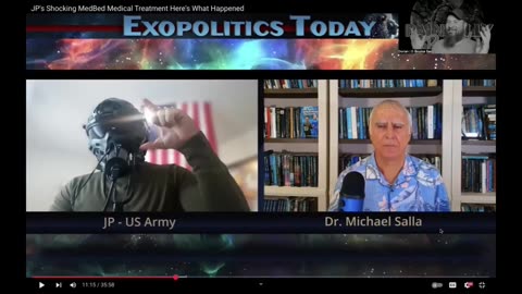 Dr. Michael Salla and JP's awful acting jobs