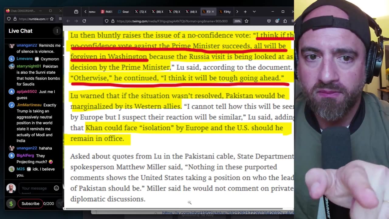 Mike Benz - Three magic words will get you an orchestrated state dept coup