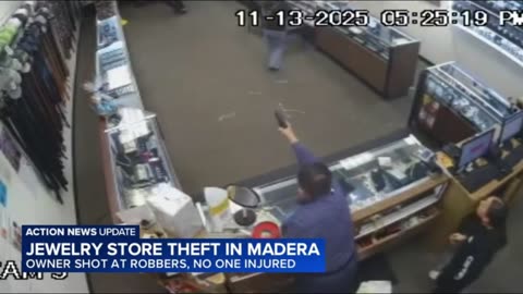 Jewelry Store Owner Sends Thieves RUNNING with 2nd Amendment