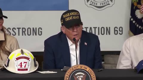 President Trump in Cali: “We’re gonna essentially wave all federal permits…