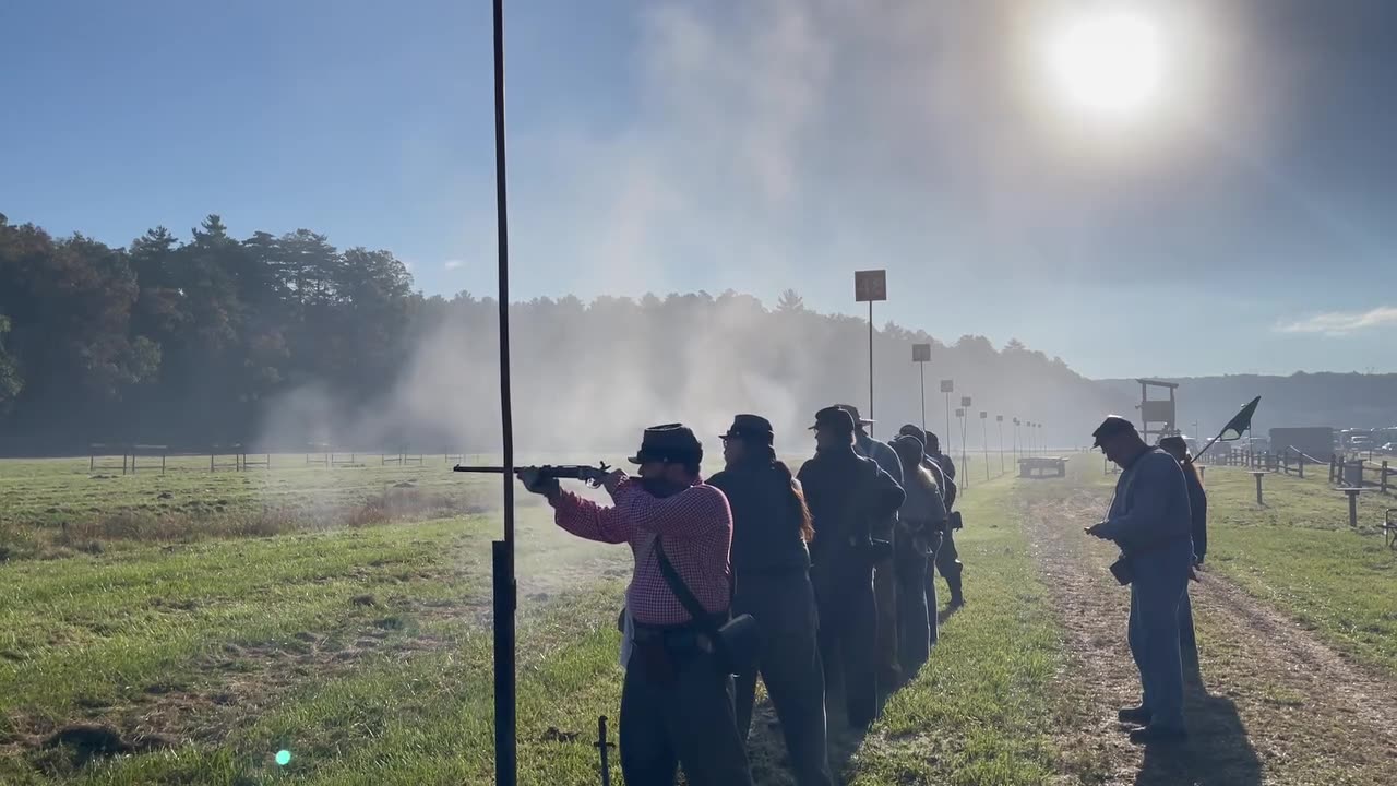 Carbine at the Nationals extreme right of the line...Fog of War