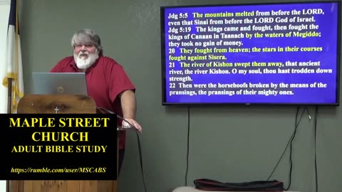Judges Chapter 4 & 5