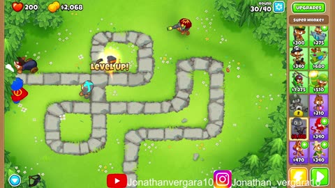 bloons tower defense gameplay