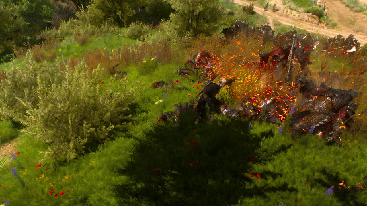 Geralt of Rivia being a menace!!