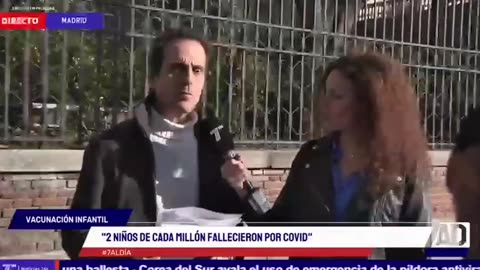 En contra de la vacunación infantil. Delito contra la salud publica Covid 19 Planemia Coronavirus