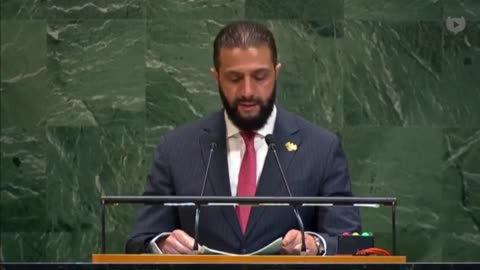 Former al Qaeda leader makes history by speaking at the UN General Assembly