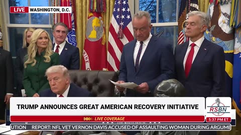 WATCH: Secretary Kennedy Explains How the American Recovery Initiative Will Work - 01/29/26