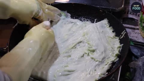 Charismatic CEO in a Hanbok?! People Line Up Just to Eat Here | Korean Street Food