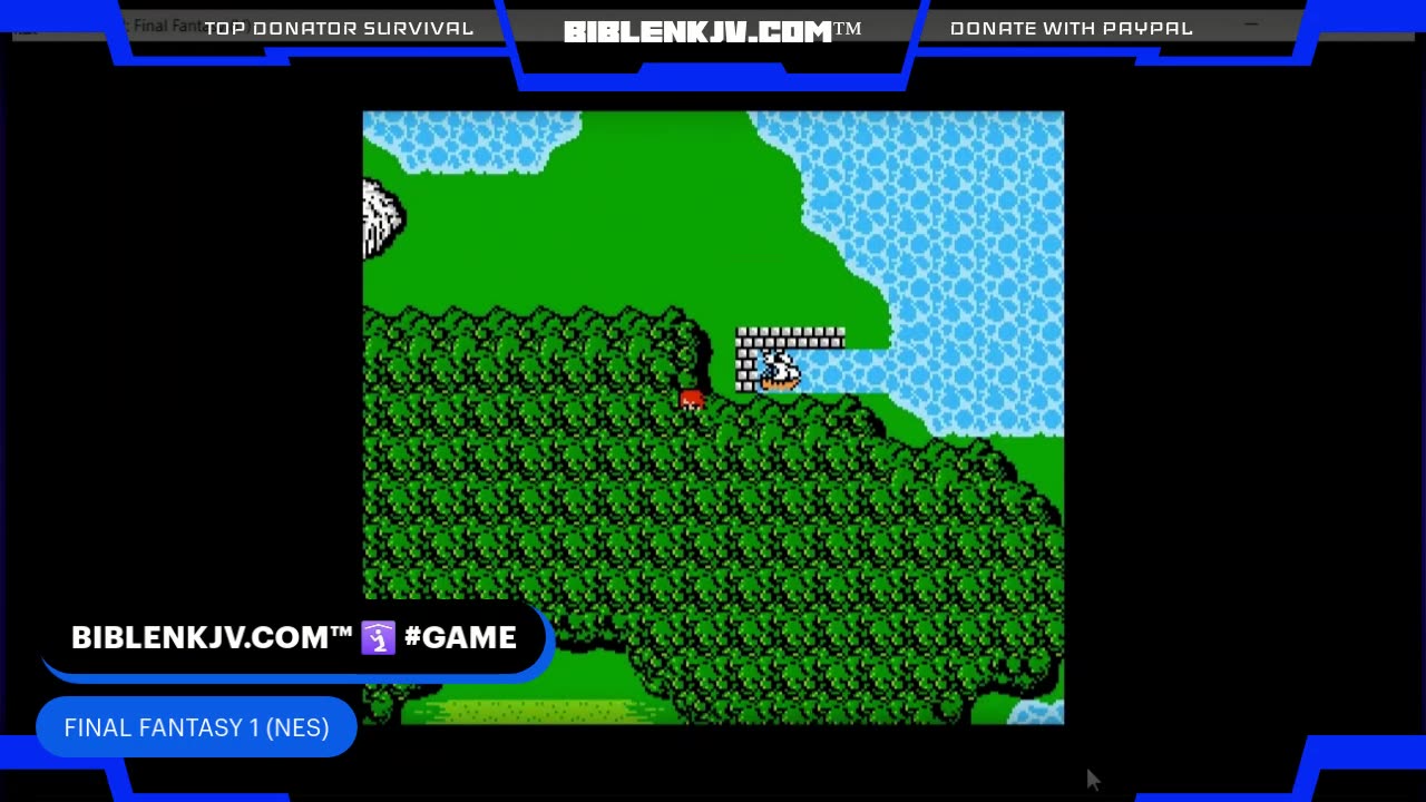 BIBLENKJV.COM™ 🛐 FINAL FANTASY 1 Pt 2 #GAMES #NES #LIVE