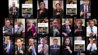 22 democrat Senators were just caught using the same script and clips word-for-word