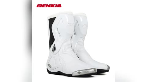 Motorcycle Riding Boots | BENKIA | Sports Motorcycle Breathable Anti-falling Unisex Waterproof Shoes