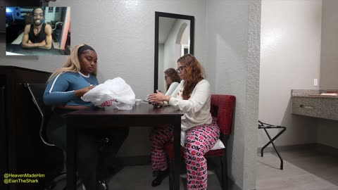 Kayla I Survived The Most Dangerous Hotel In The Hood With my Sister reaction