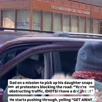 Libs this time block father.On same day protesters joked about rapping little girl in car