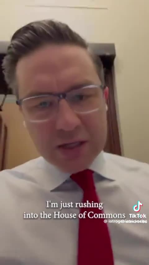 Pierre Poilievre here. There’s an emergency happening right now on Parliament Hill.