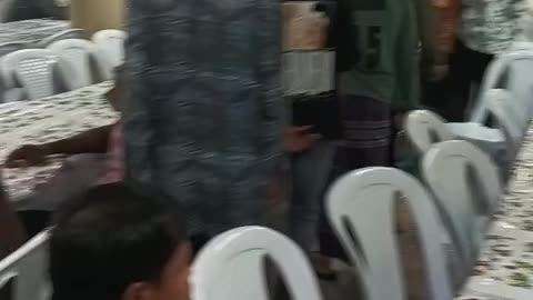 End of year 🎈 party in Qatar 🎉😍😀