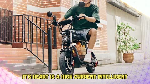 iScooter DX5 Electric Scooter 1500W Motor 48V 15.6Ah Battery 15 inch Tires Electric Scooter