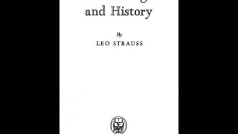 Natural Right and History by Leo Strauss (Full Audiobook)