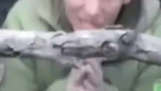 Ukrainian on Zaporizhzhia Direction Begs for Mercy from Russian Drone Operators