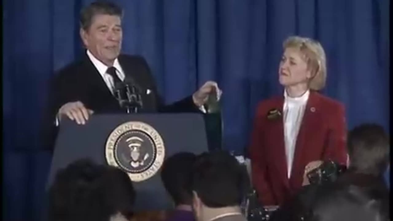 Compilation of President Reagan's Humor from Selected Speeches, 1981-89