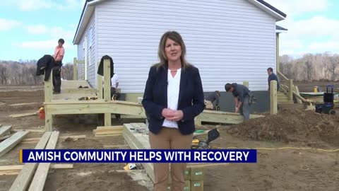 Amish teenagers are rebuilding homes for victims of Hurricane Helene in Tennessee