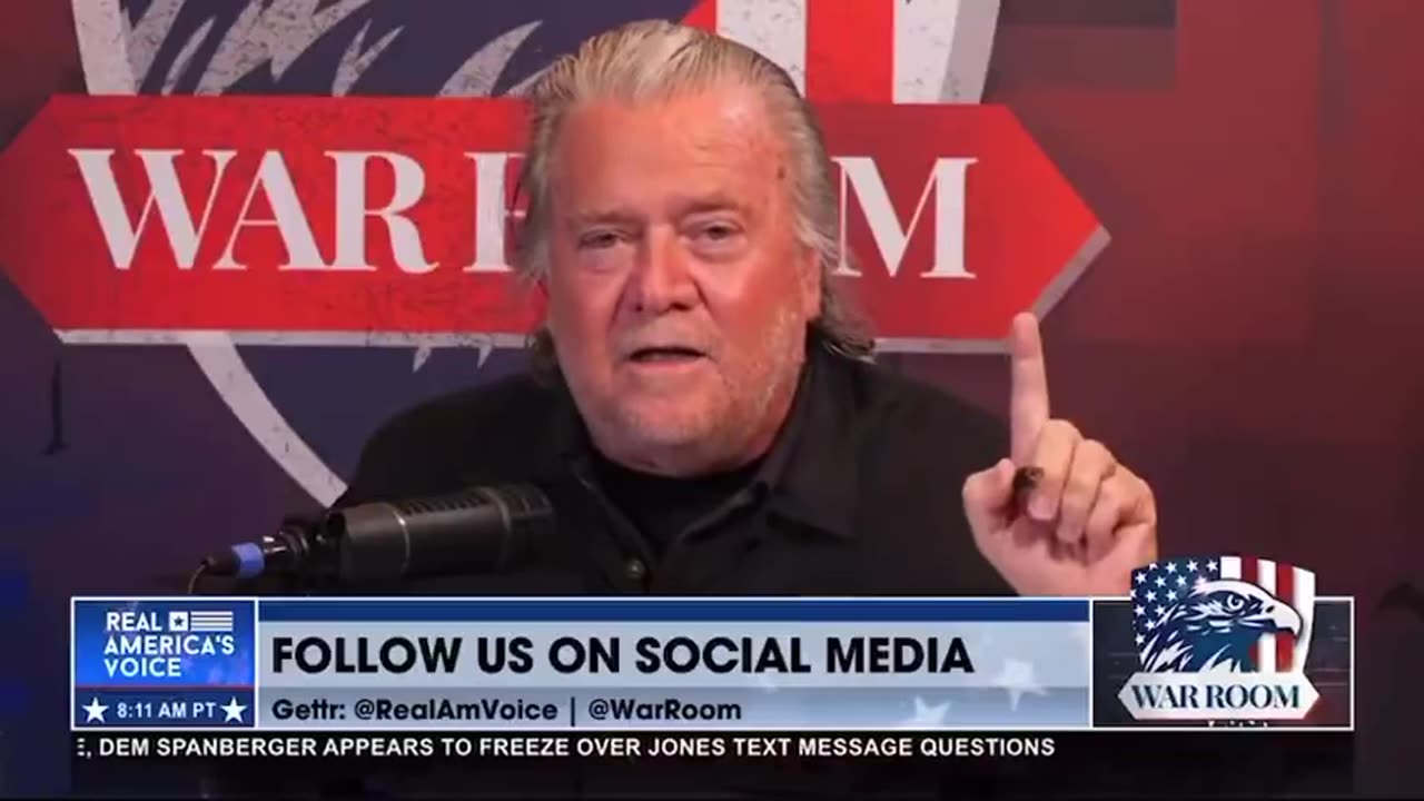 Steve Bannon: If You're a U.S. Citizen and Put Another Country First, You Are a Traitor!